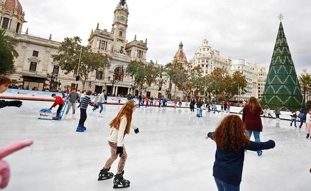 Patinar en el centro de Valencia
